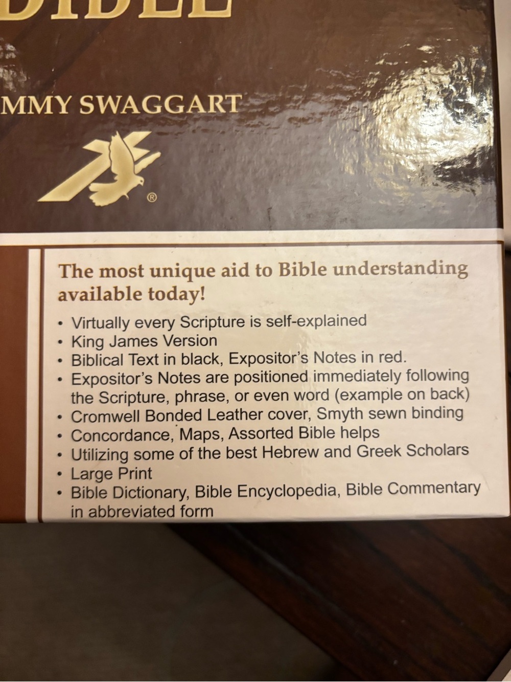 The Expositor's Study Bible - King James Version - Jimmy Swaggart NWT - Picture 5 of 5